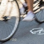 Upozorenja pešacima na biciklističkim stazama