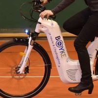 Predstavljen električni bicikl s motorom na vodonik