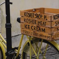 street bike in kazimierz, krakow